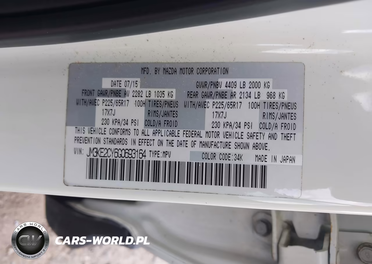 2016 Mazda Cx-5 Touring VIN:JM3KE2CY6G0693164 - 9