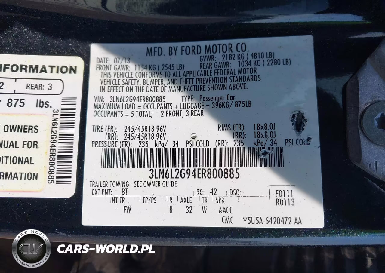 2014 Lincoln Mkz VIN:3LN6L2G94ER800885 - 9
