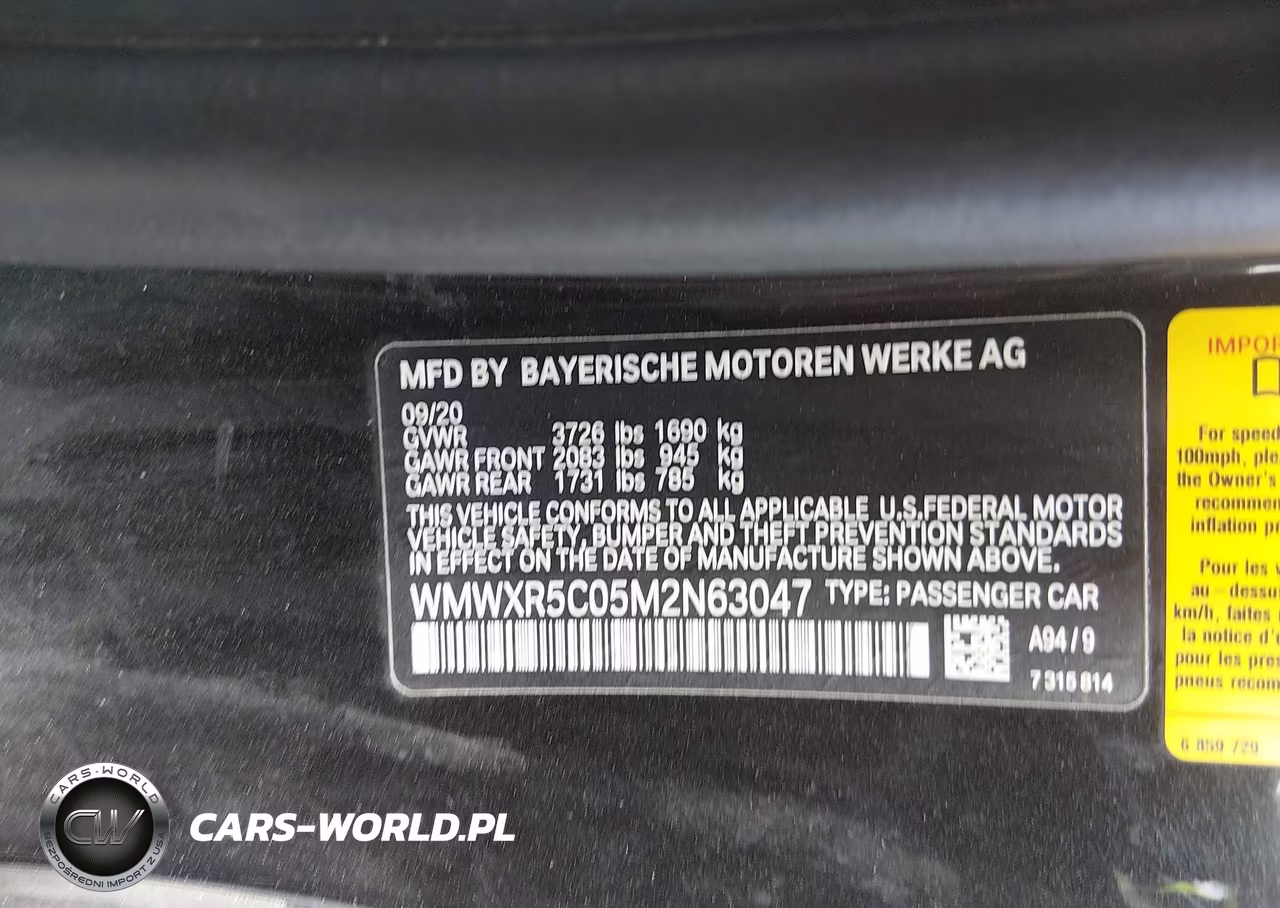 2021 Mini Hardtop Cooper S VIN:WMWXR5C05M2N63047 - 9