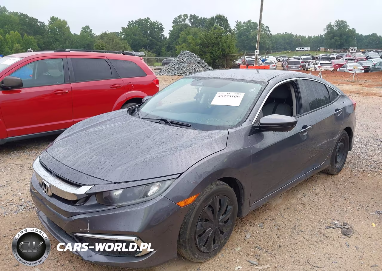 2019 Honda Civic Lx VIN:2HGFC2F66KH580976 - 2