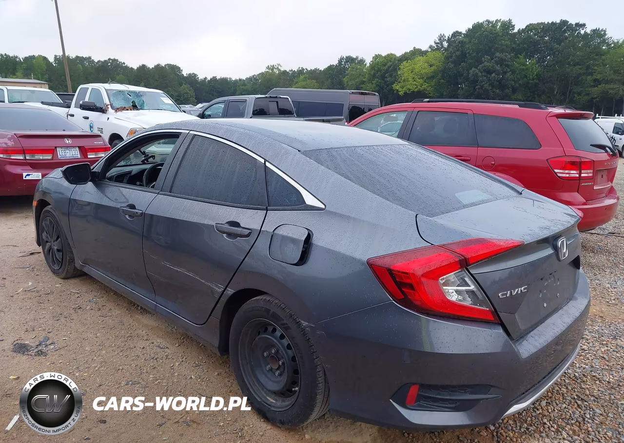 2019 Honda Civic Lx VIN:2HGFC2F66KH580976 - 3