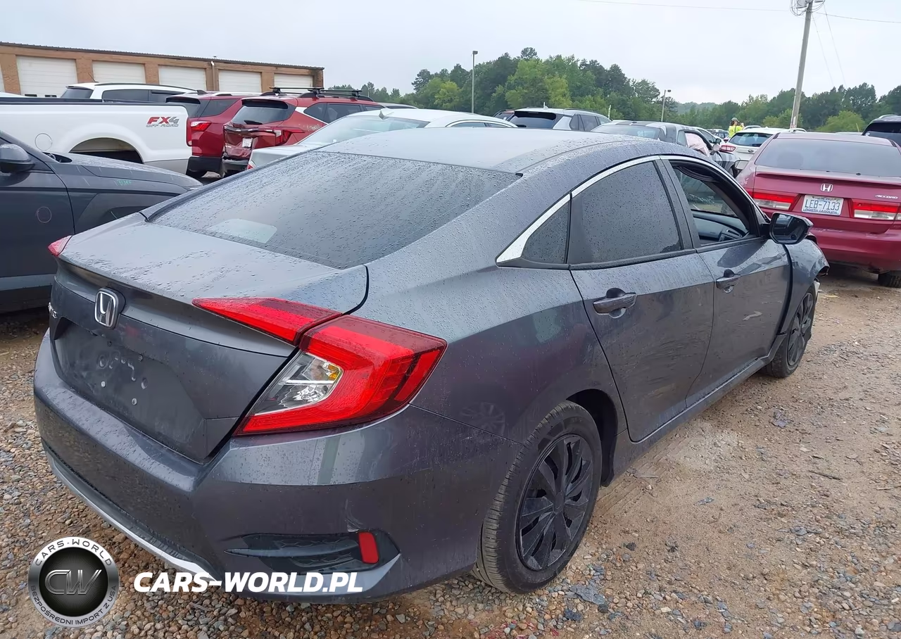2019 Honda Civic Lx VIN:2HGFC2F66KH580976 - 4