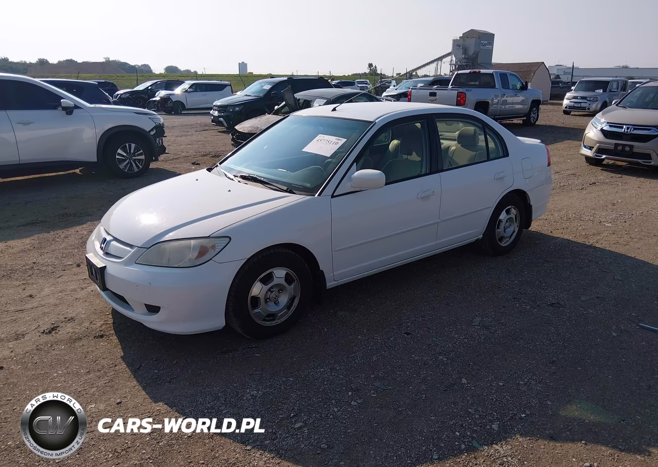 2004 Honda Civic Hybrid VIN:JHMES95674S011992 - 2