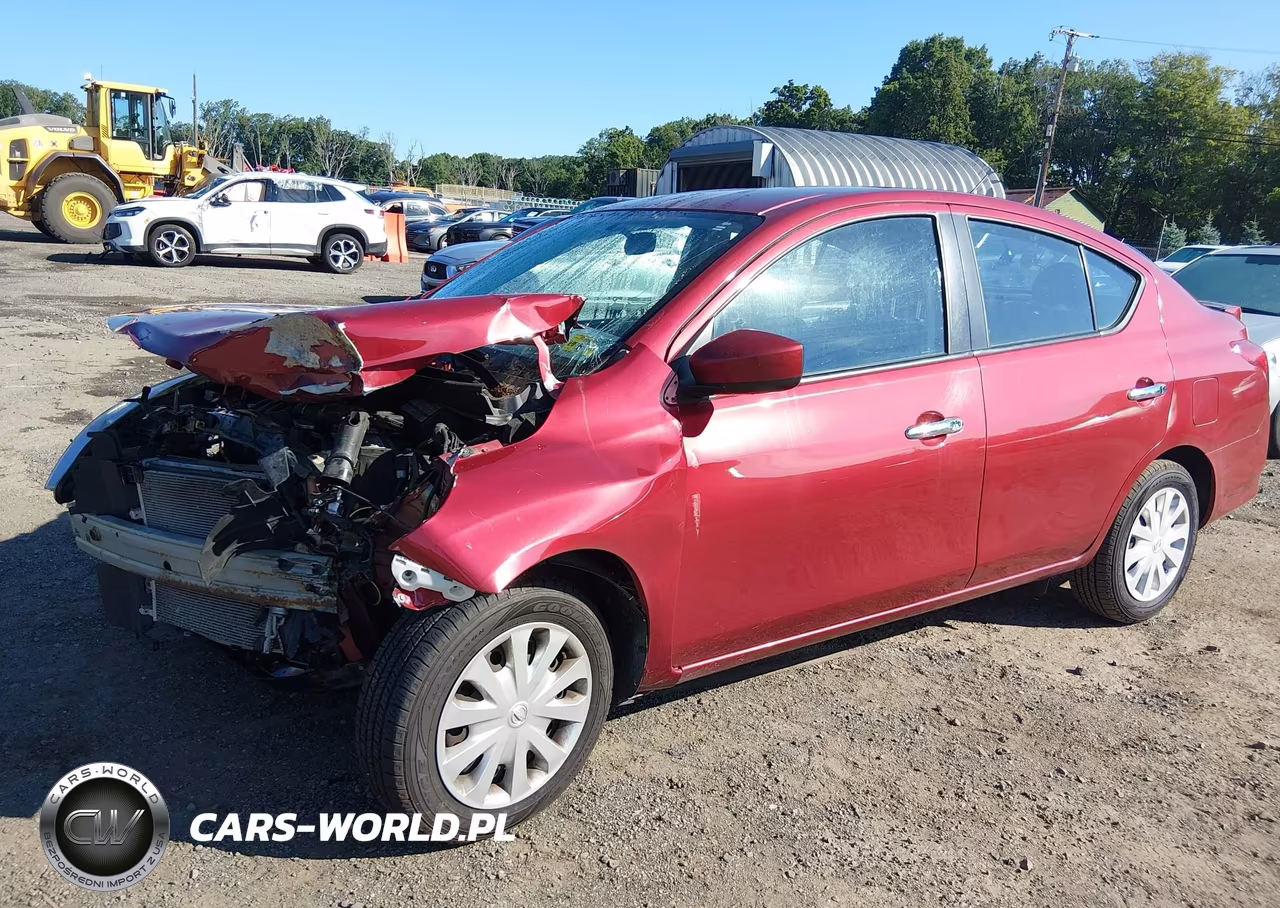 2019 Nissan Versa 1.6 Sv VIN:3N1CN7APXKL861567 - 2