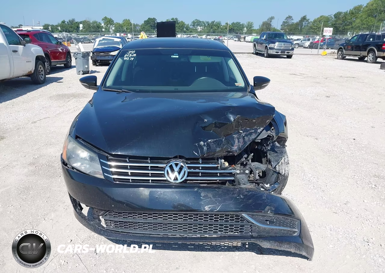 2012 Volkswagen Passat 2.0L Tdi Se VIN:1VWBN7A38CC034683 - 13