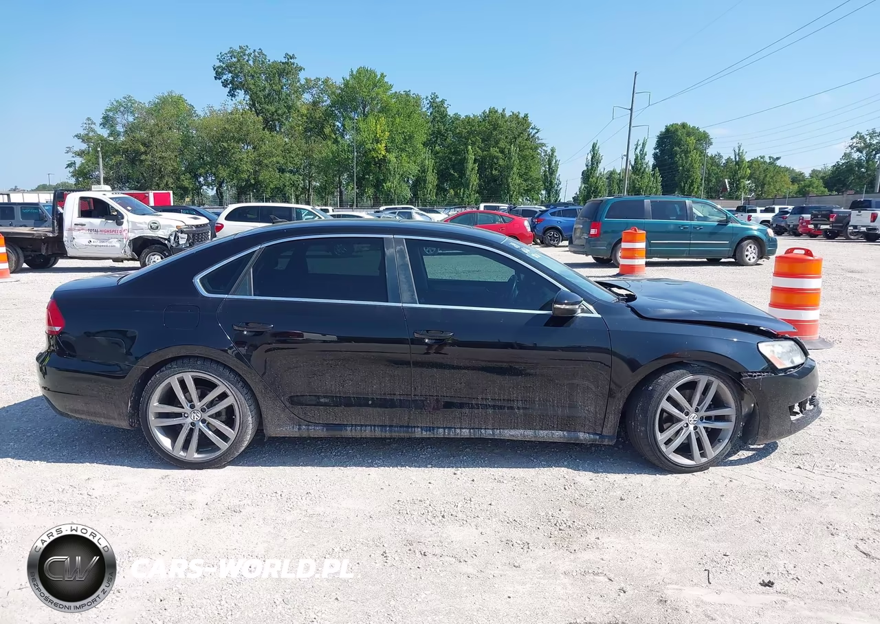 2012 Volkswagen Passat 2.0L Tdi Se VIN:1VWBN7A38CC034683 - 14