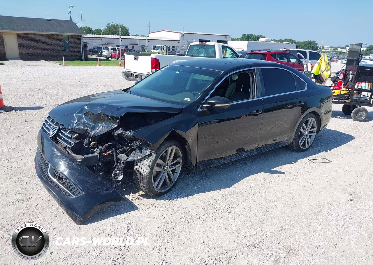 2012 Volkswagen Passat 2.0L Tdi Se VIN:1VWBN7A38CC034683 - 2
