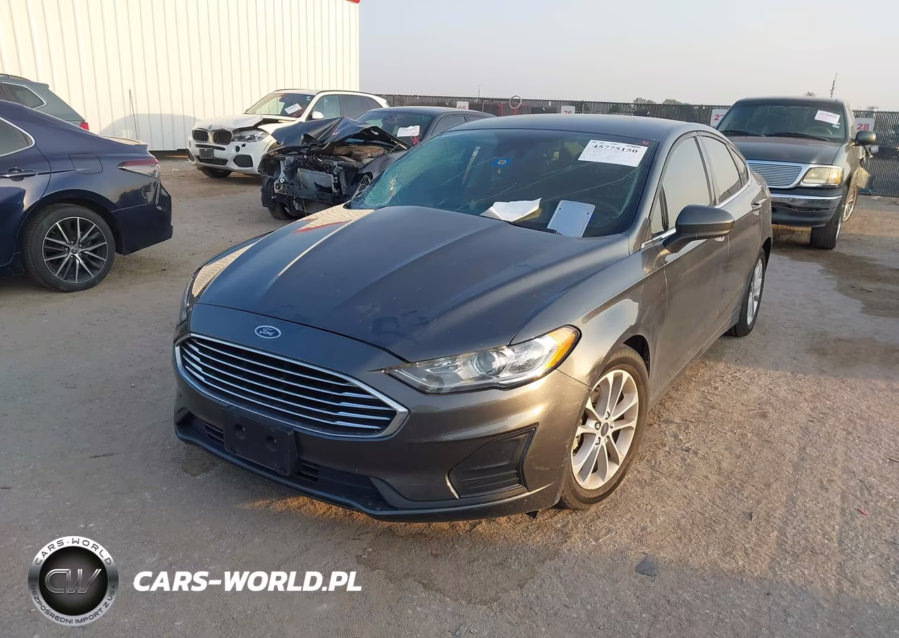 2020 Ford Fusion Se VIN:3FA6P0HD5LR188313 - 2