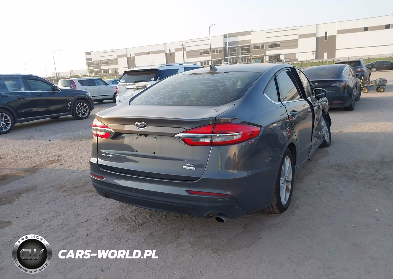 2020 Ford Fusion Se VIN:3FA6P0HD5LR188313 - 4