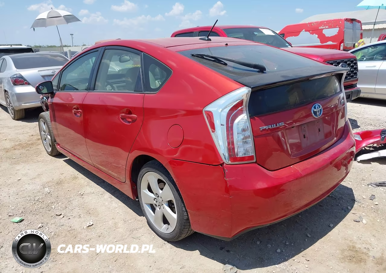 2012 Toyota Prius Five VIN:JTDKN3DU7C1609044 - 3