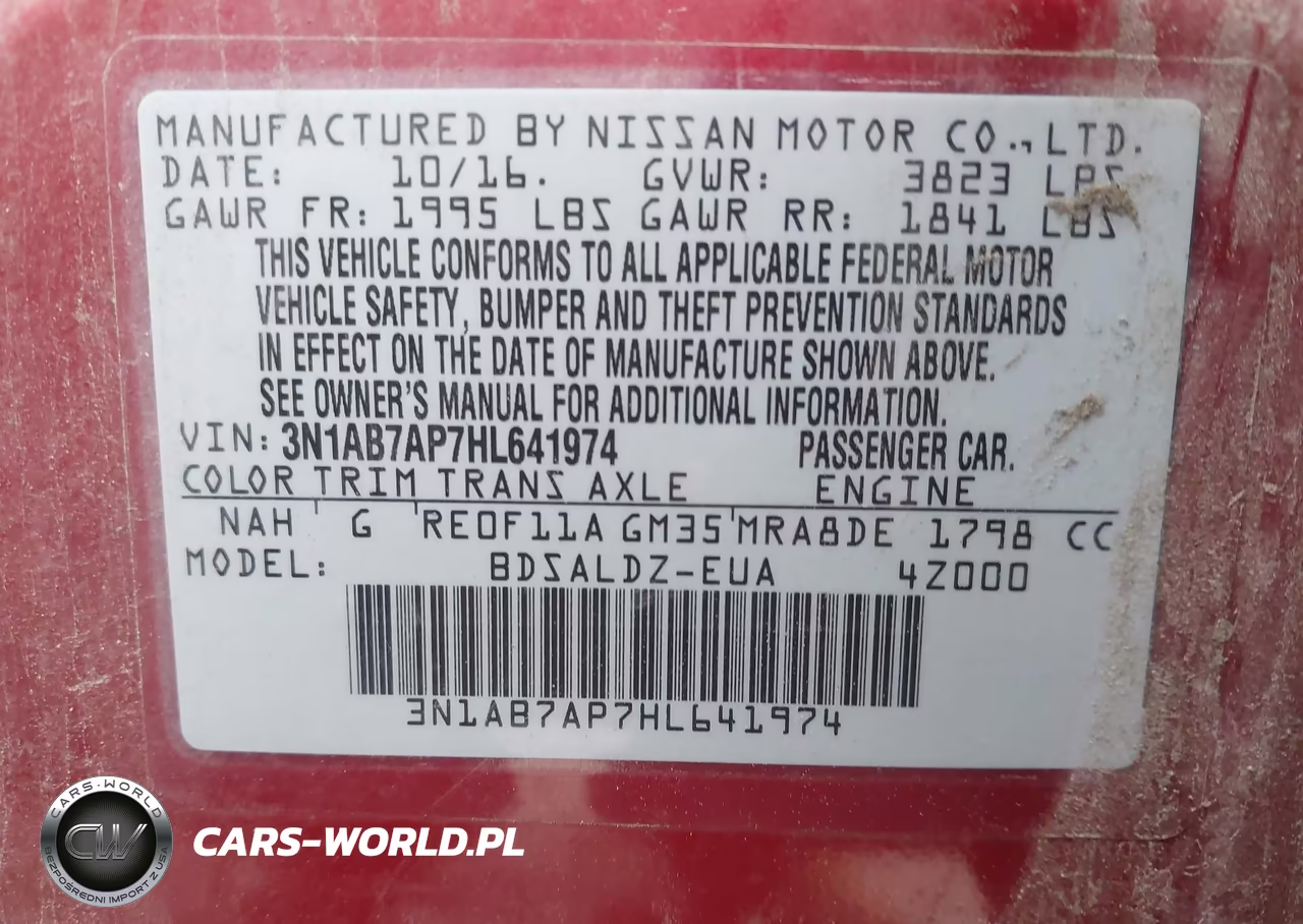 2017 Nissan Sentra S-Sl-Sr-Sv VIN:3N1AB7AP7HL641974 - 9