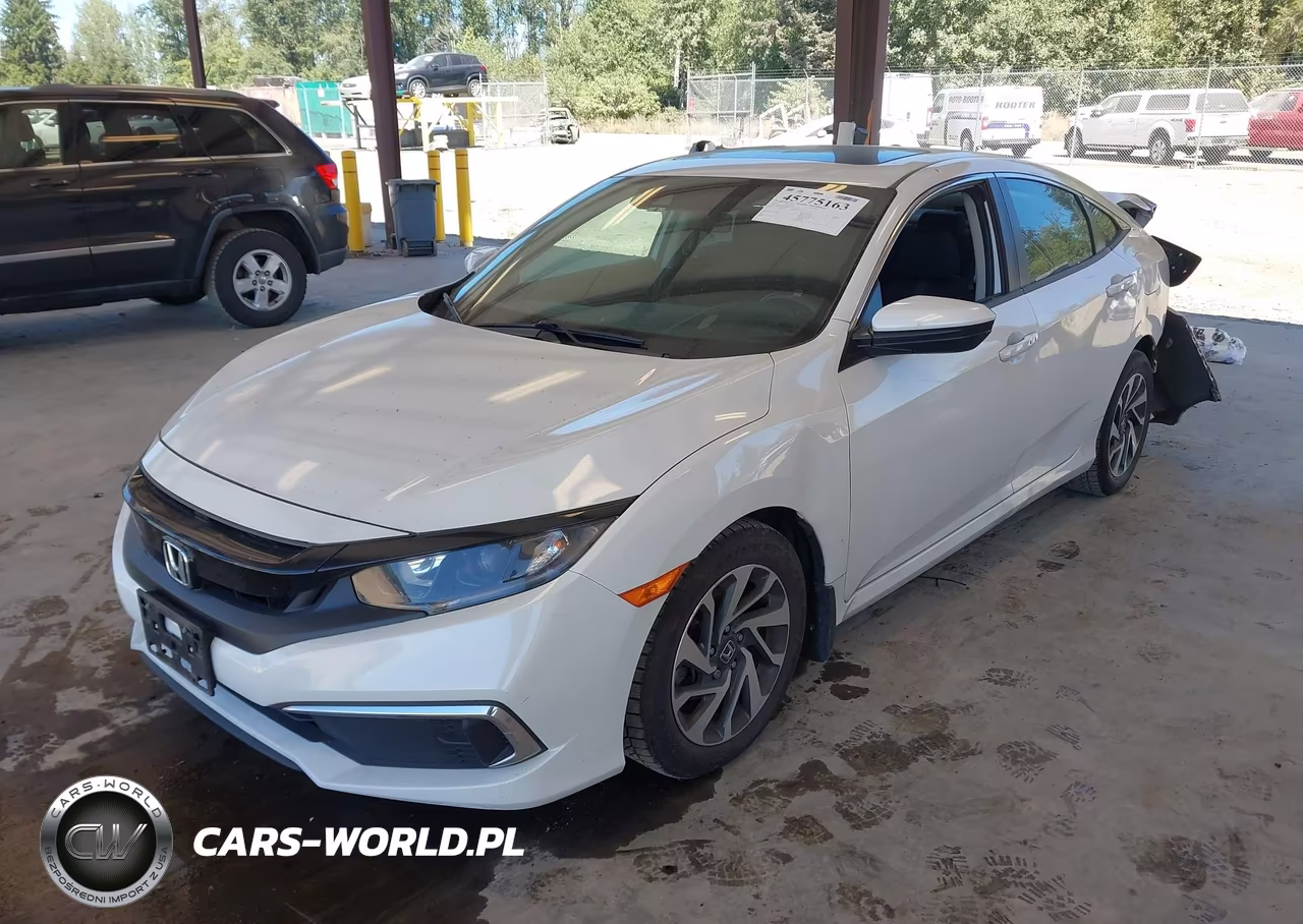 2019 Honda Civic Ex VIN:2HGFC2F77KH006170 - 2