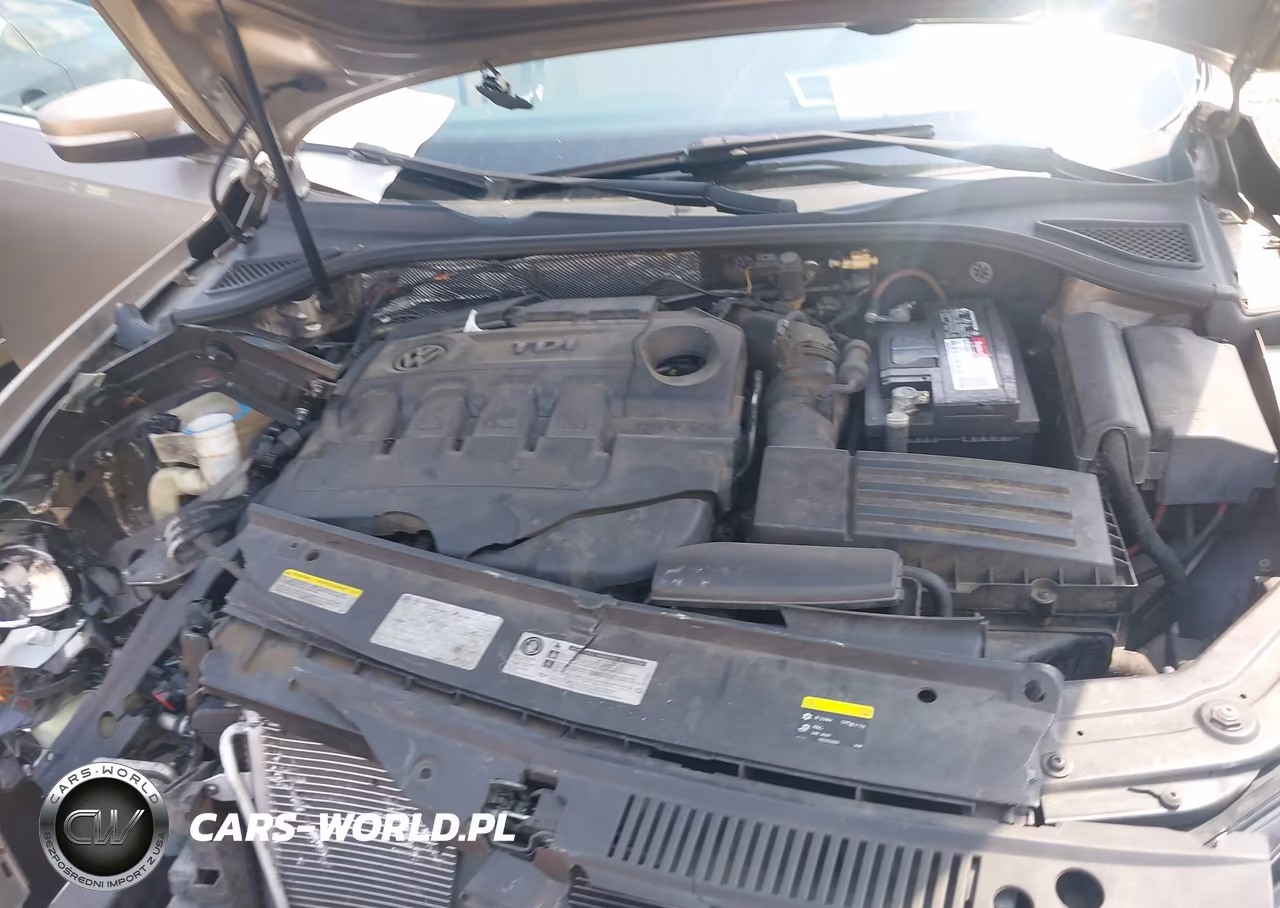 2015 Volkswagen Passat 2.0L Tdi Se VIN:1VWBV7A37FC032539 - 10