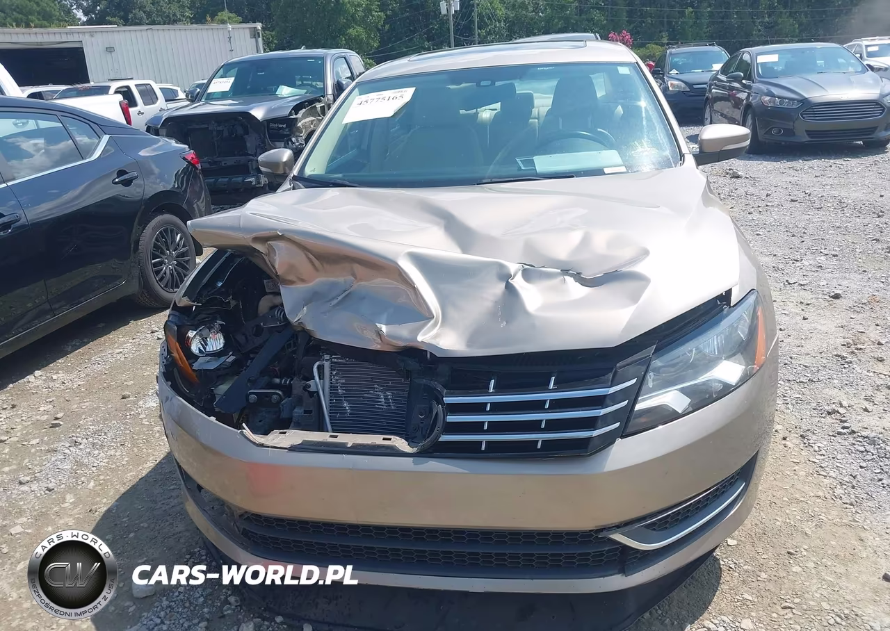2015 Volkswagen Passat 2.0L Tdi Se VIN:1VWBV7A37FC032539 - 12