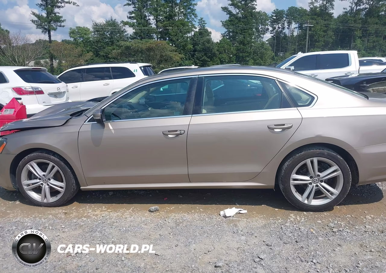 2015 Volkswagen Passat 2.0L Tdi Se VIN:1VWBV7A37FC032539 - 14