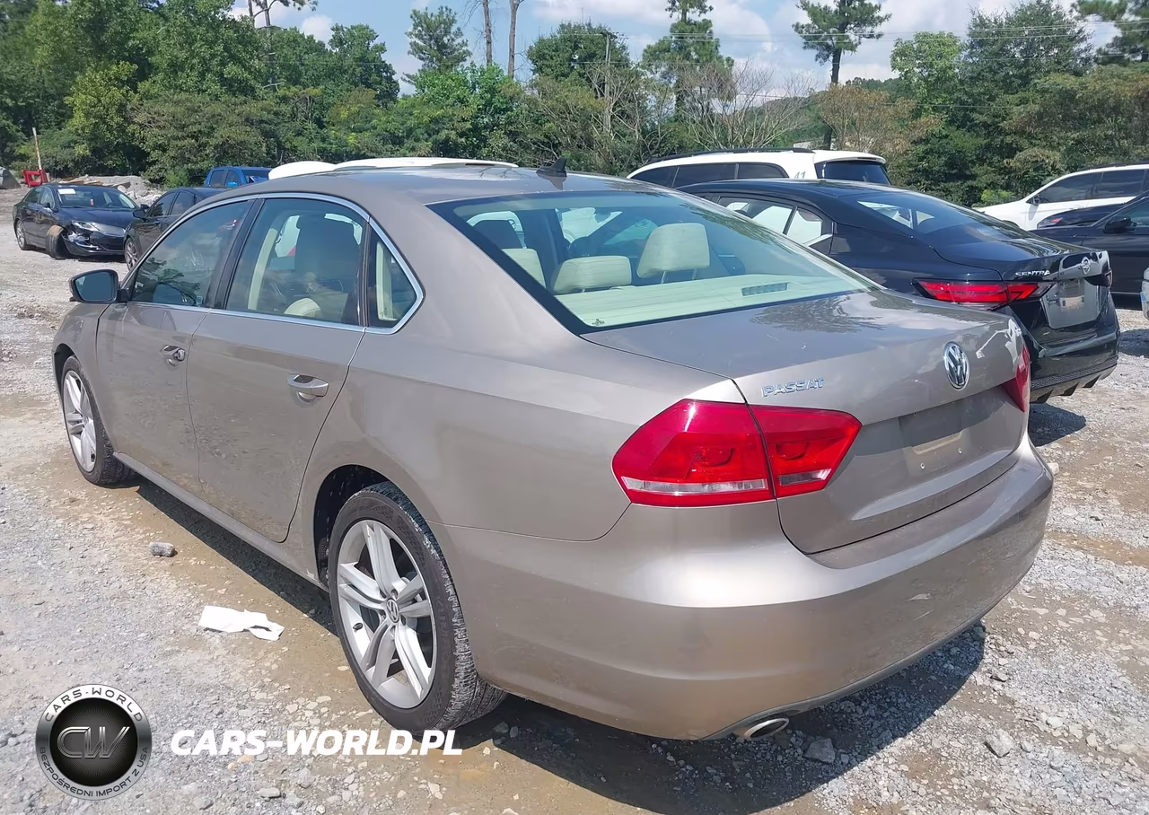 2015 Volkswagen Passat 2.0L Tdi Se VIN:1VWBV7A37FC032539 - 3