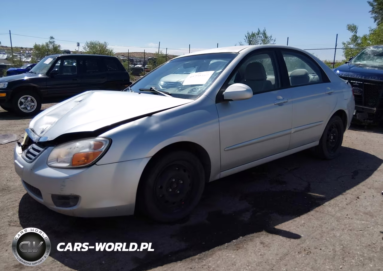2008 Kia Spectra Ex VIN:KNAFE122185582136 - 2