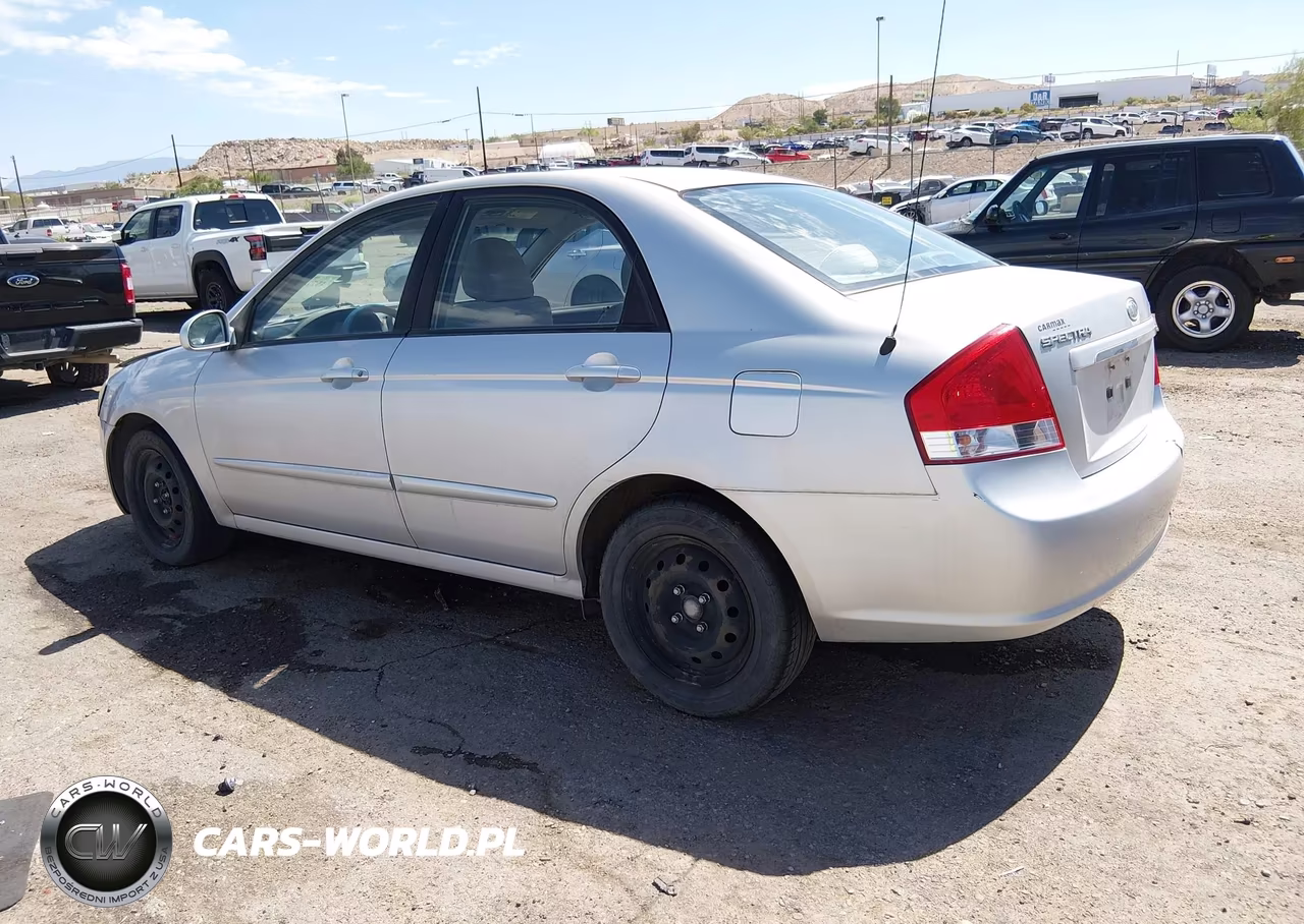 2008 Kia Spectra Ex VIN:KNAFE122185582136 - 3