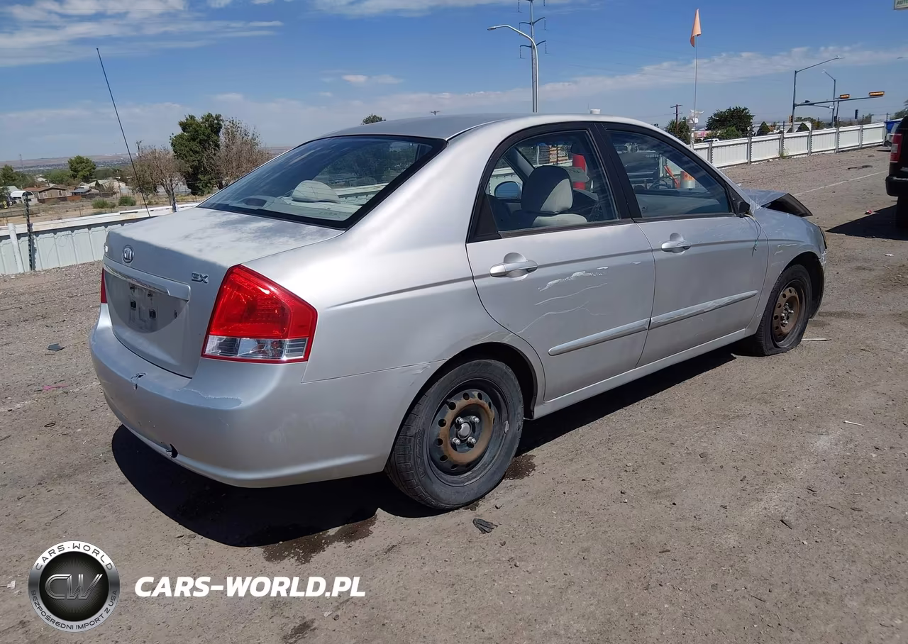 2008 Kia Spectra Ex VIN:KNAFE122185582136 - 4
