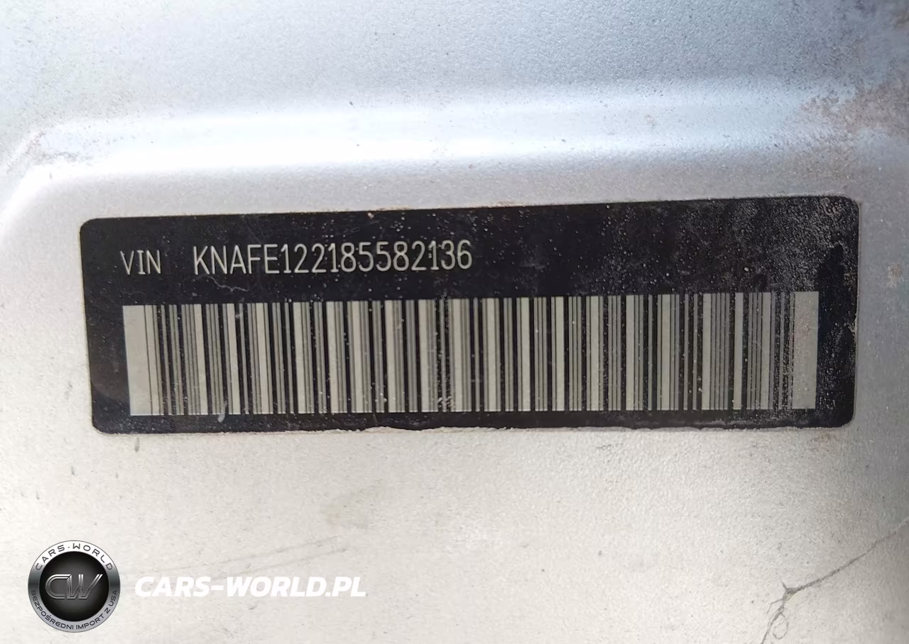 2008 Kia Spectra Ex VIN:KNAFE122185582136 - 9