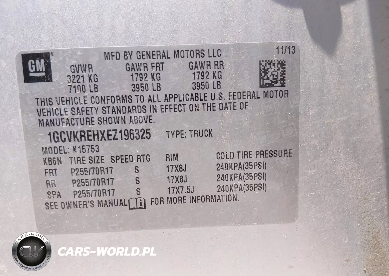 2014 Chevrolet Silverado 1500 Lt VIN:1GCVKREHXEZ196325 - 9