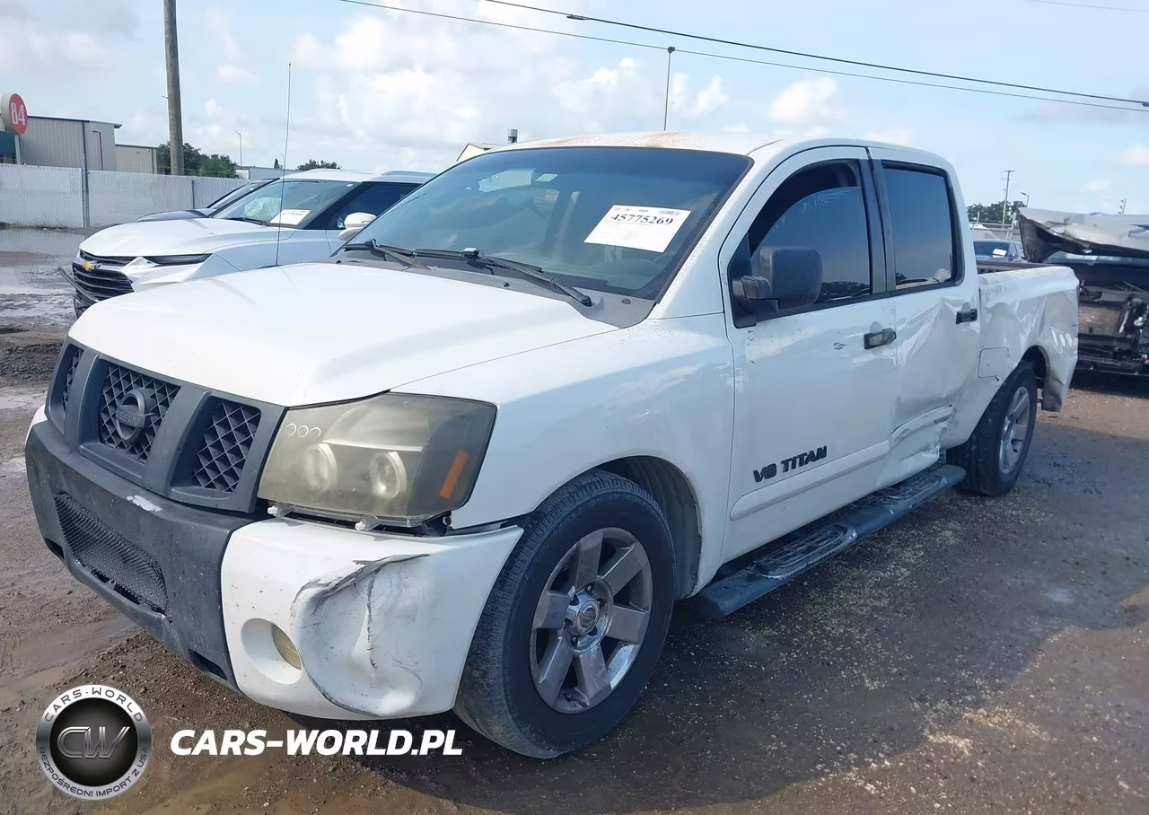 2007 Nissan Titan Se VIN:1N6BA07A77N229547 - 2