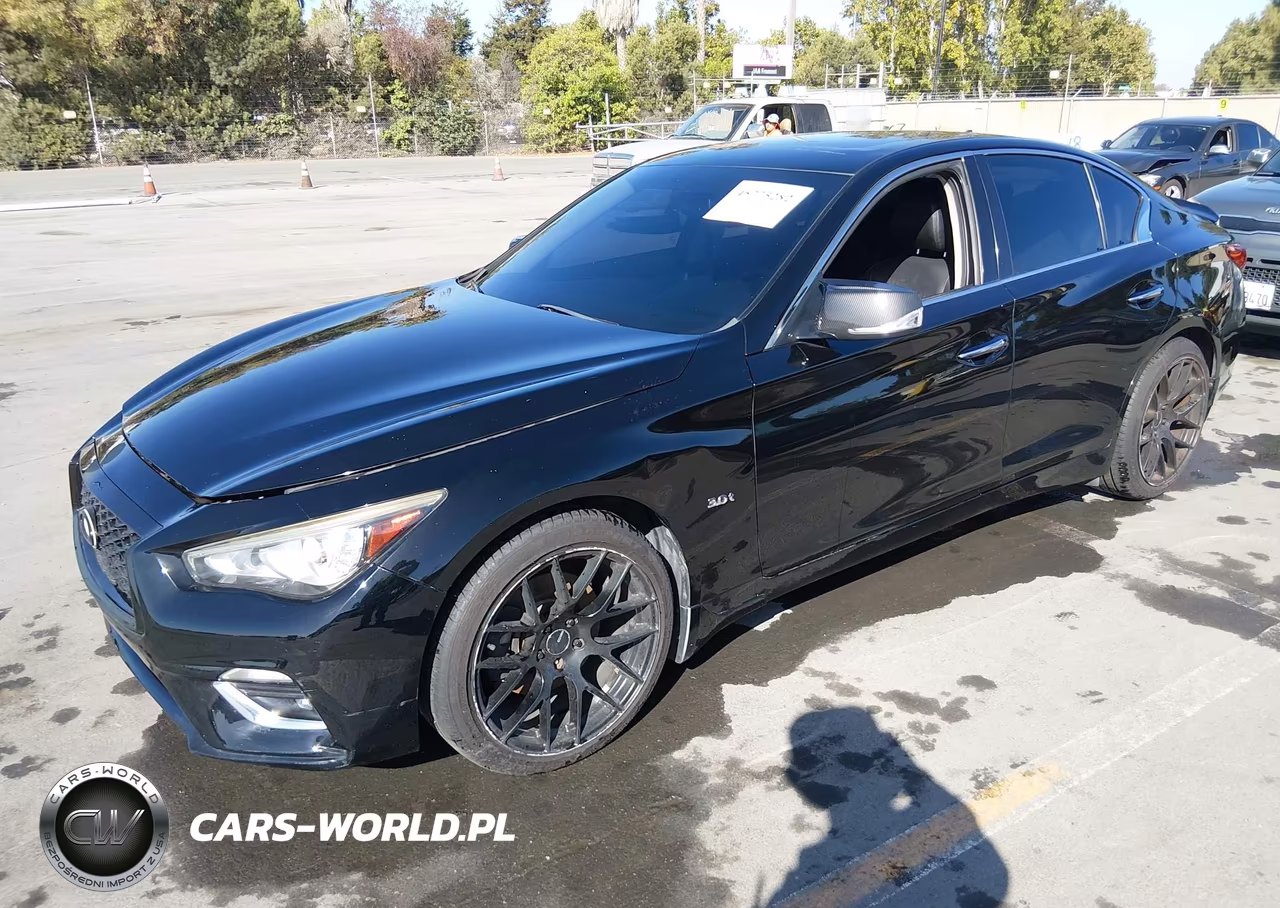 2018 Infiniti Q50 3.0T Luxe VIN:JN1EV7AP1JM354490 - 2