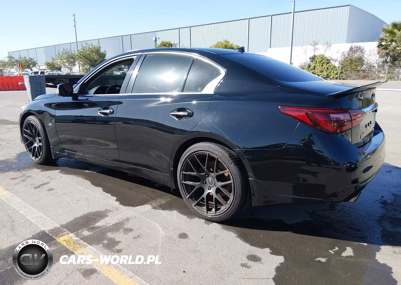 2018 Infiniti Q50 3.0T Luxe VIN:JN1EV7AP1JM354490 - 3