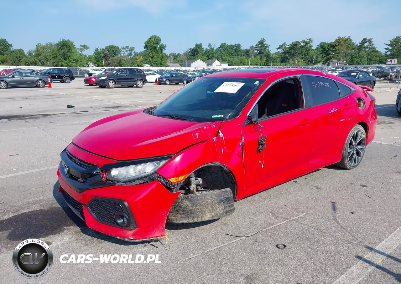 2019 Honda Civic Si VIN:2HGFC1E56KH708197 - 2