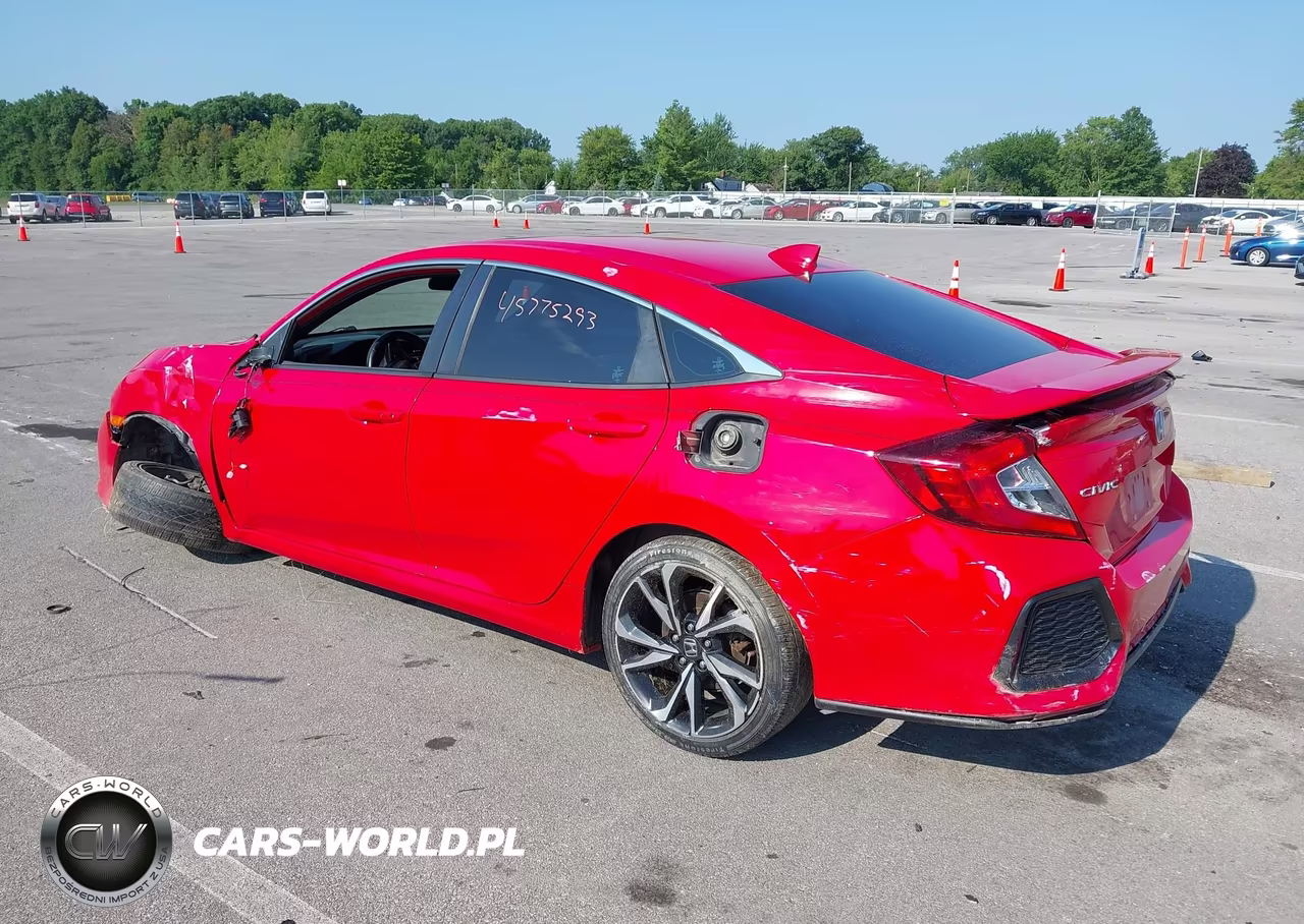 2019 Honda Civic Si VIN:2HGFC1E56KH708197 - 3
