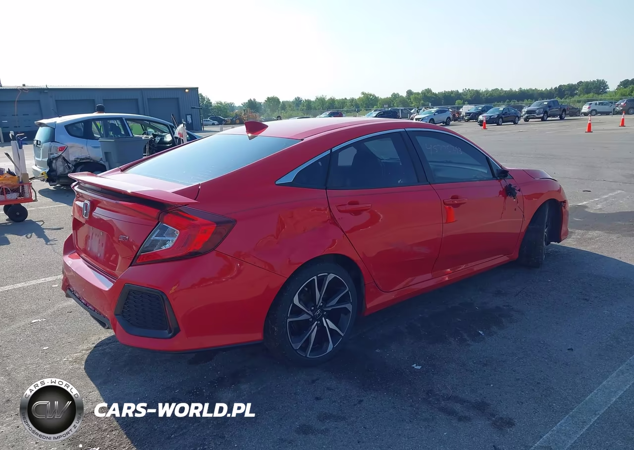 2019 Honda Civic Si VIN:2HGFC1E56KH708197 - 4