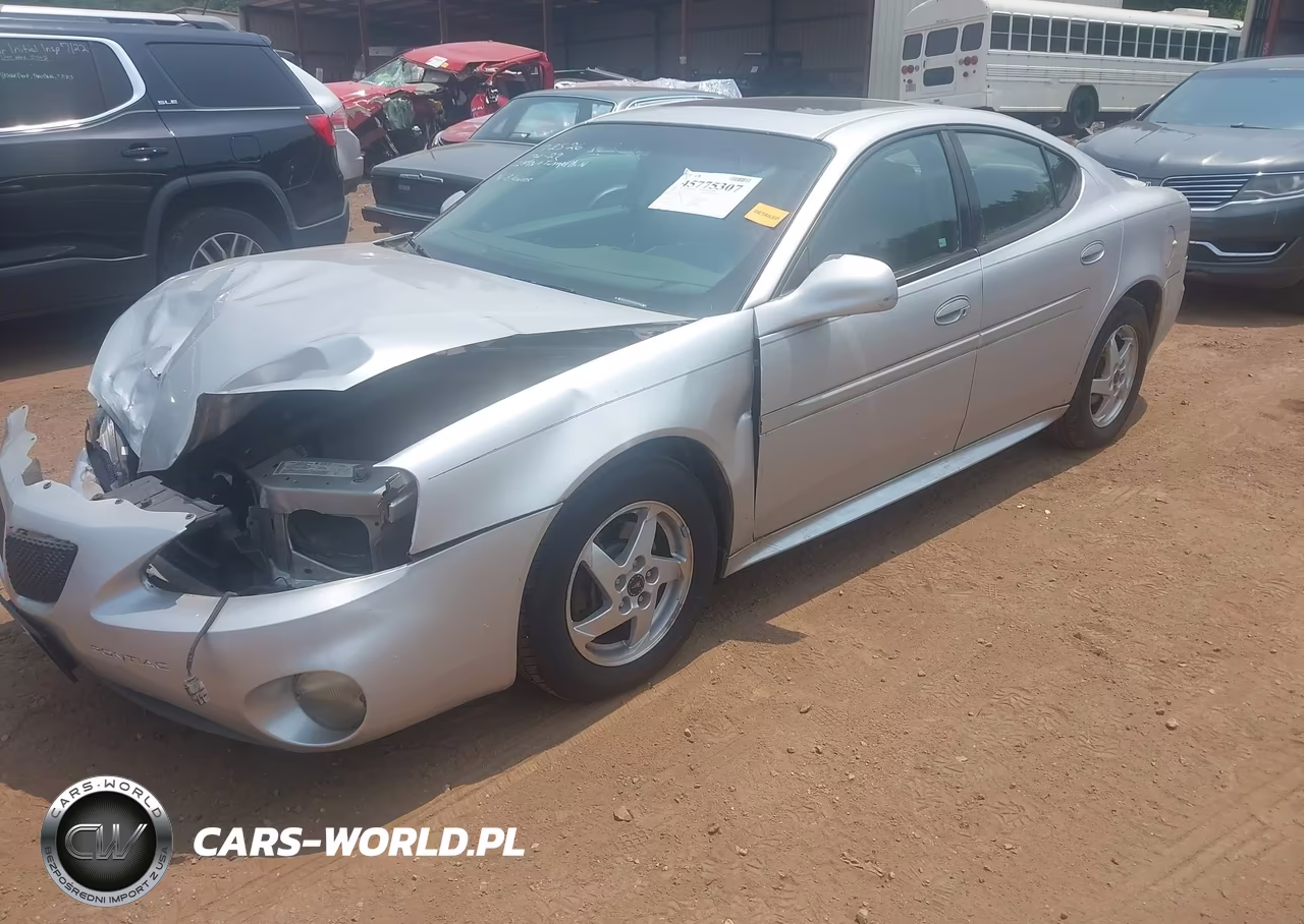 2004 Pontiac Grand Prix Gt2 VIN:2G2WS522441238528 - 2