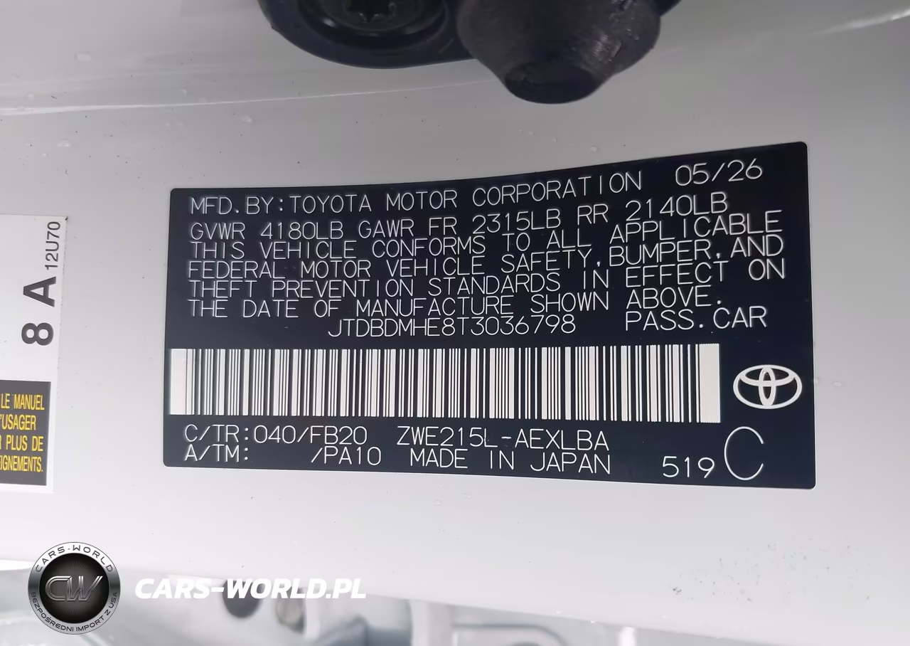 2026 Toyota Corolla Hybrid Hybrid Le VIN:JTDBDMHE8T3036798 - 9