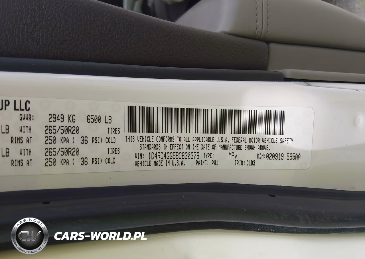 2011 Dodge Durango Crew VIN:1D4RD4GG5BC630378 - 9