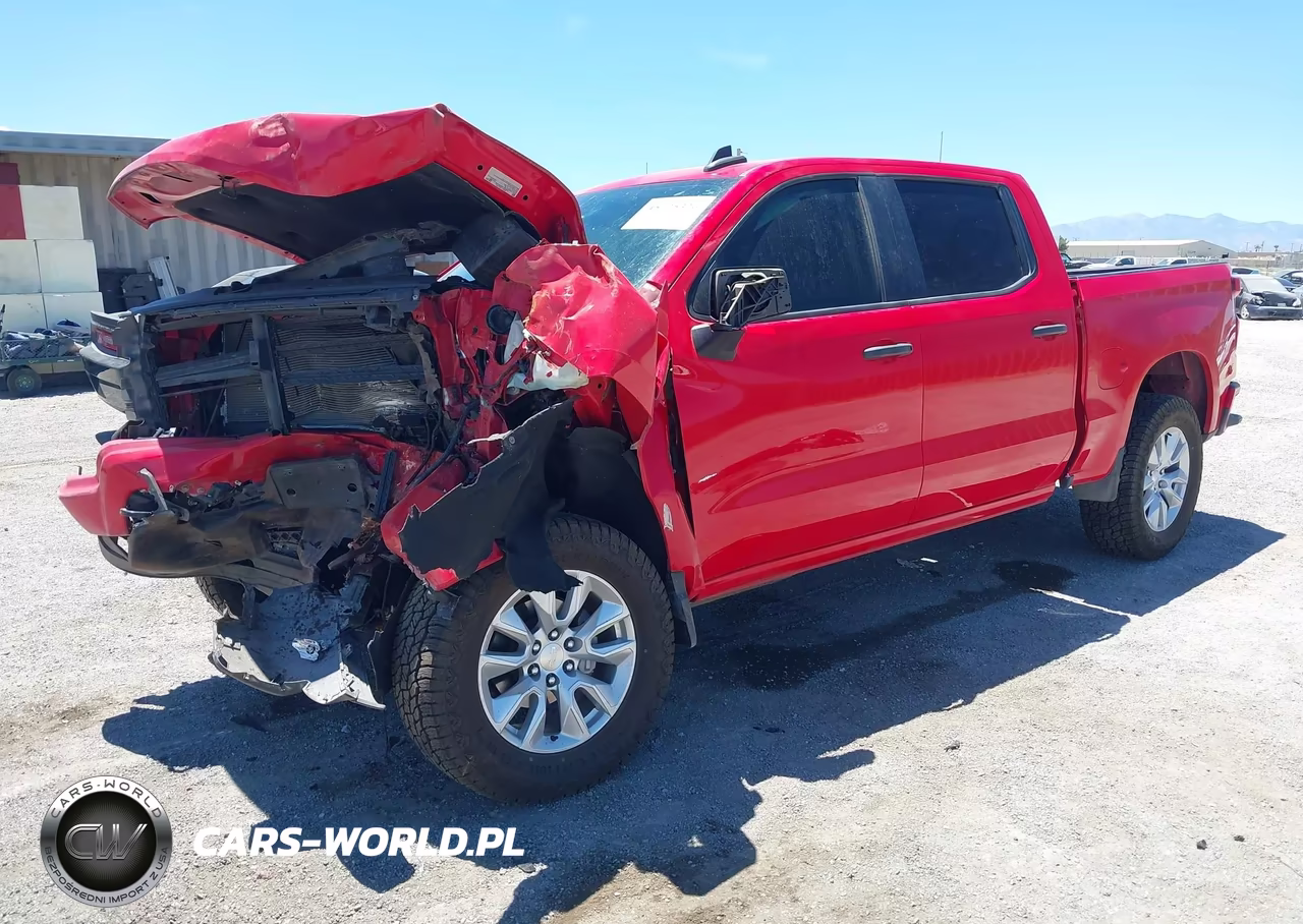 2022 Chevrolet Silverado 1500 2Wd Short Bed Custom VIN:1GCPABEK4NZ516480 - 2