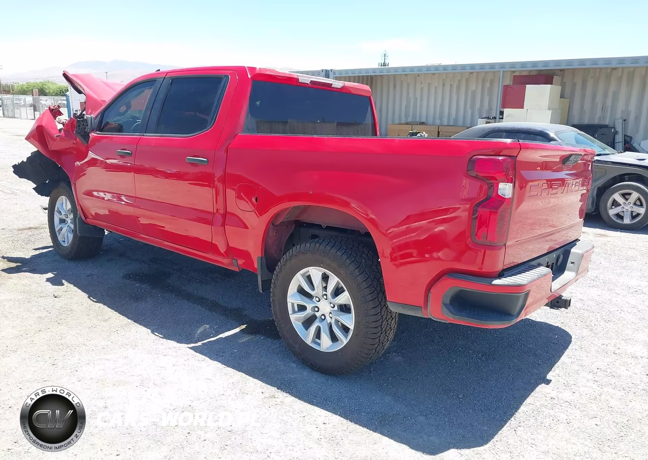 2022 Chevrolet Silverado 1500 2Wd Short Bed Custom VIN:1GCPABEK4NZ516480 - 3