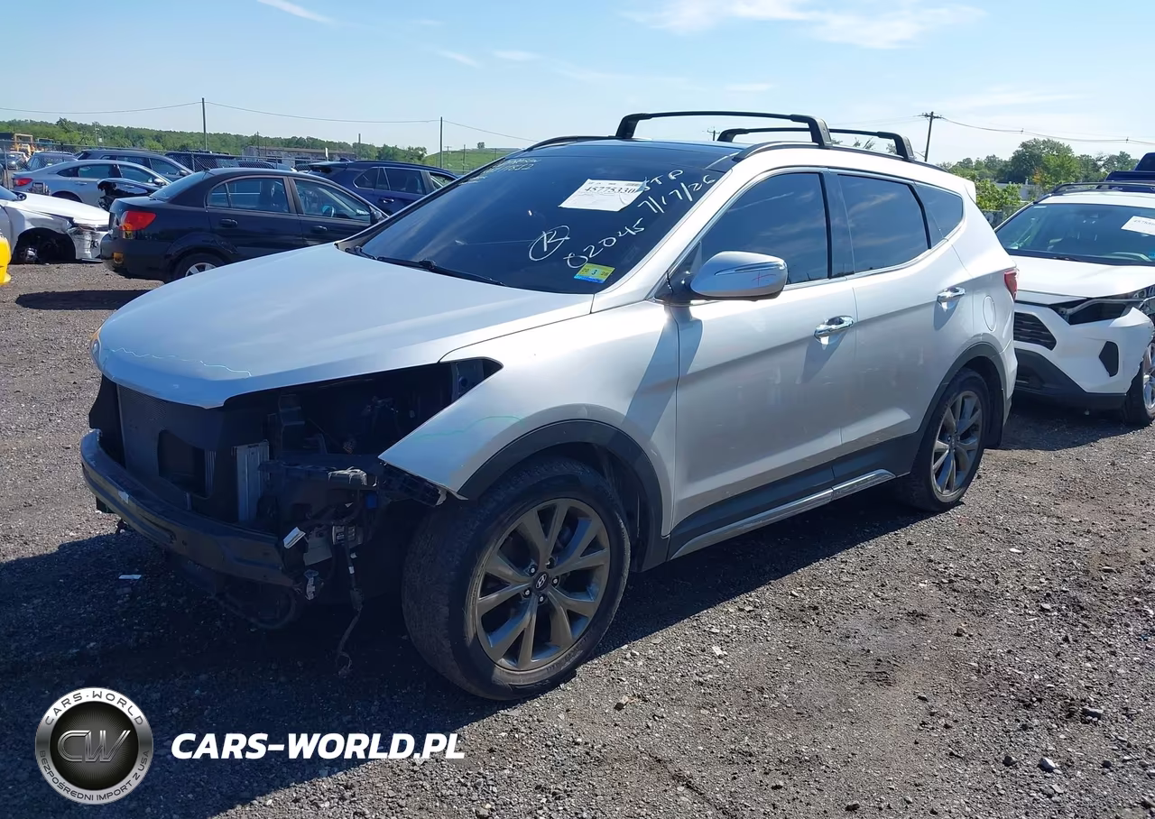 2017 Hyundai Santa Fe Sport 2.0T Ultimate VIN:5XYZWDLA0HG502045 - 2