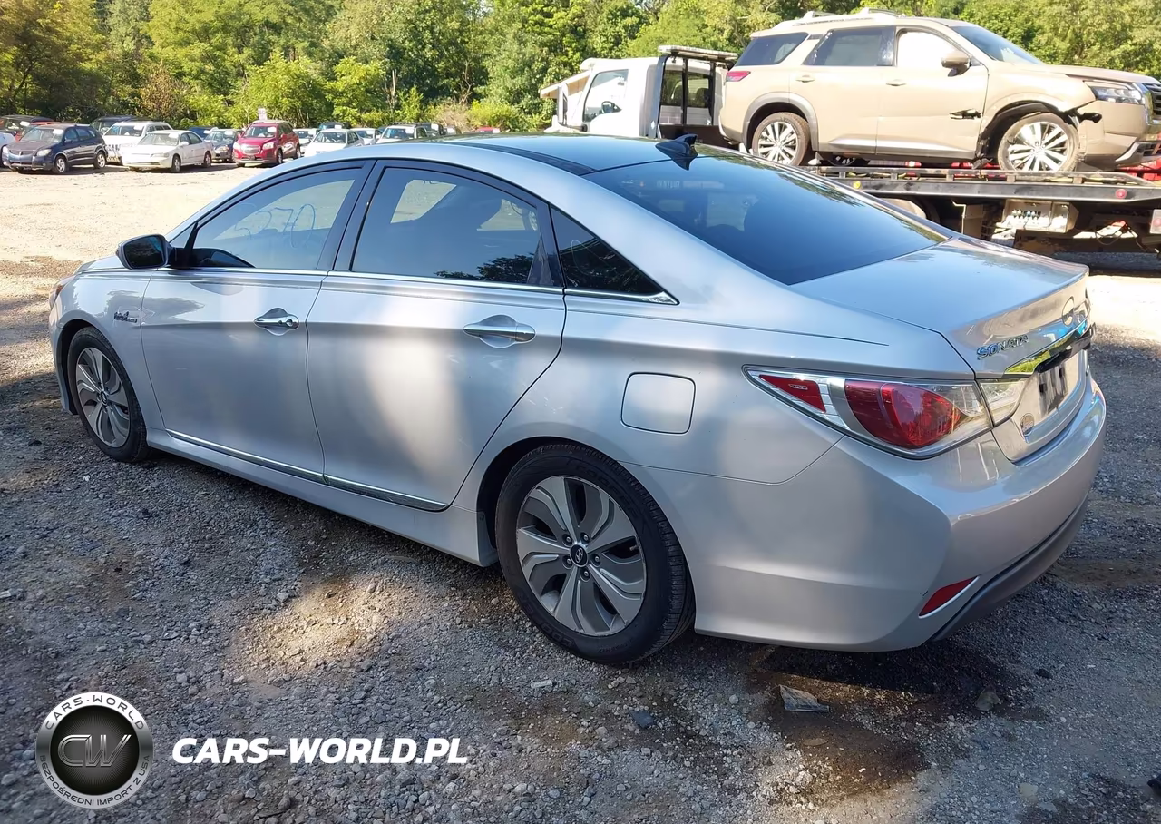2014 Hyundai Sonata Hybrid Limited VIN:KMHEC4A46EA109968 - 3