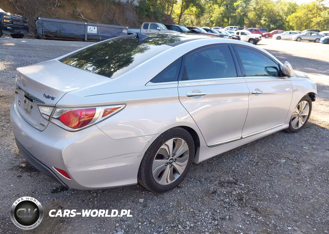 2014 Hyundai Sonata Hybrid Limited VIN:KMHEC4A46EA109968 - 4