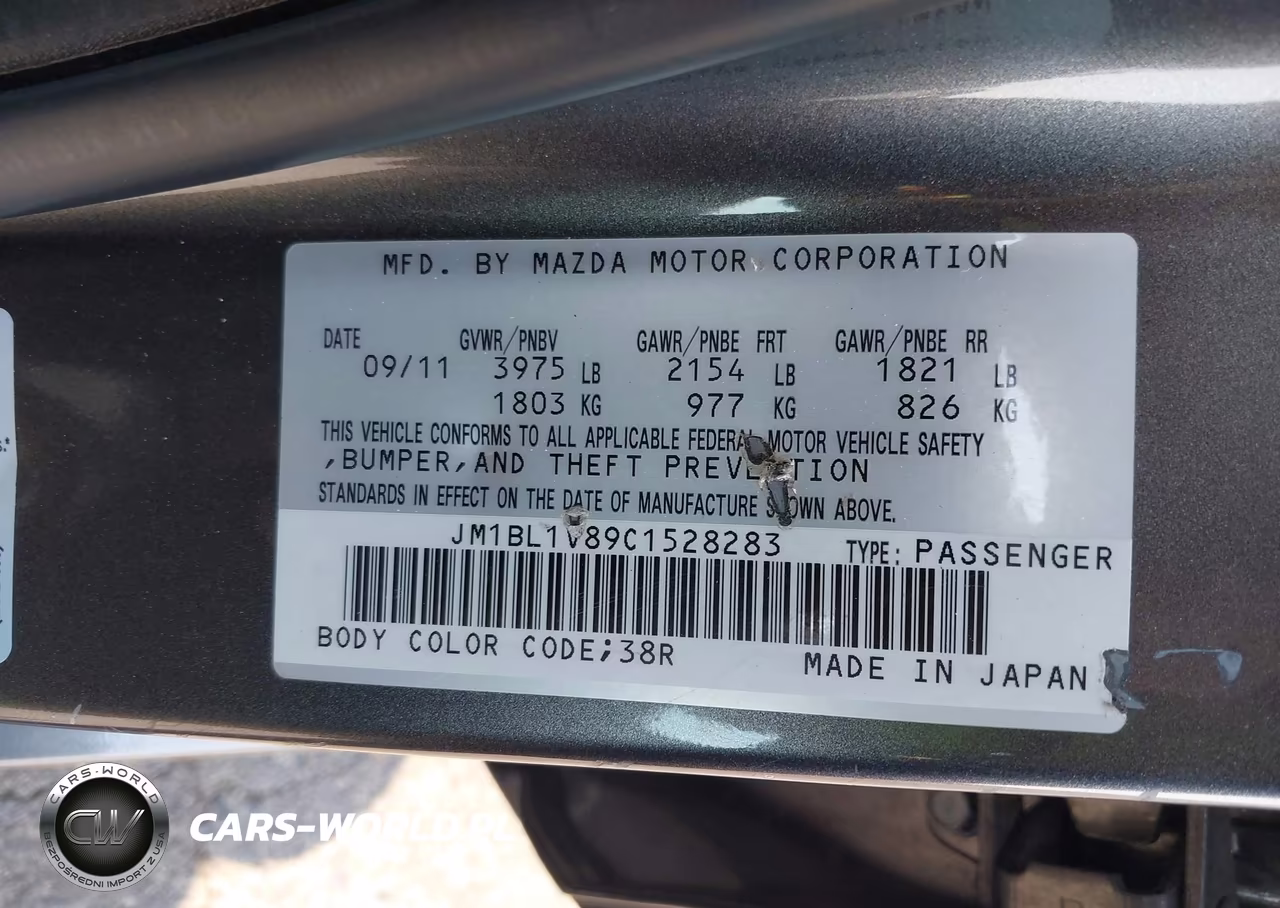 2012 Mazda Mazda3 I Touring VIN:JM1BL1V89C1528283 - 9