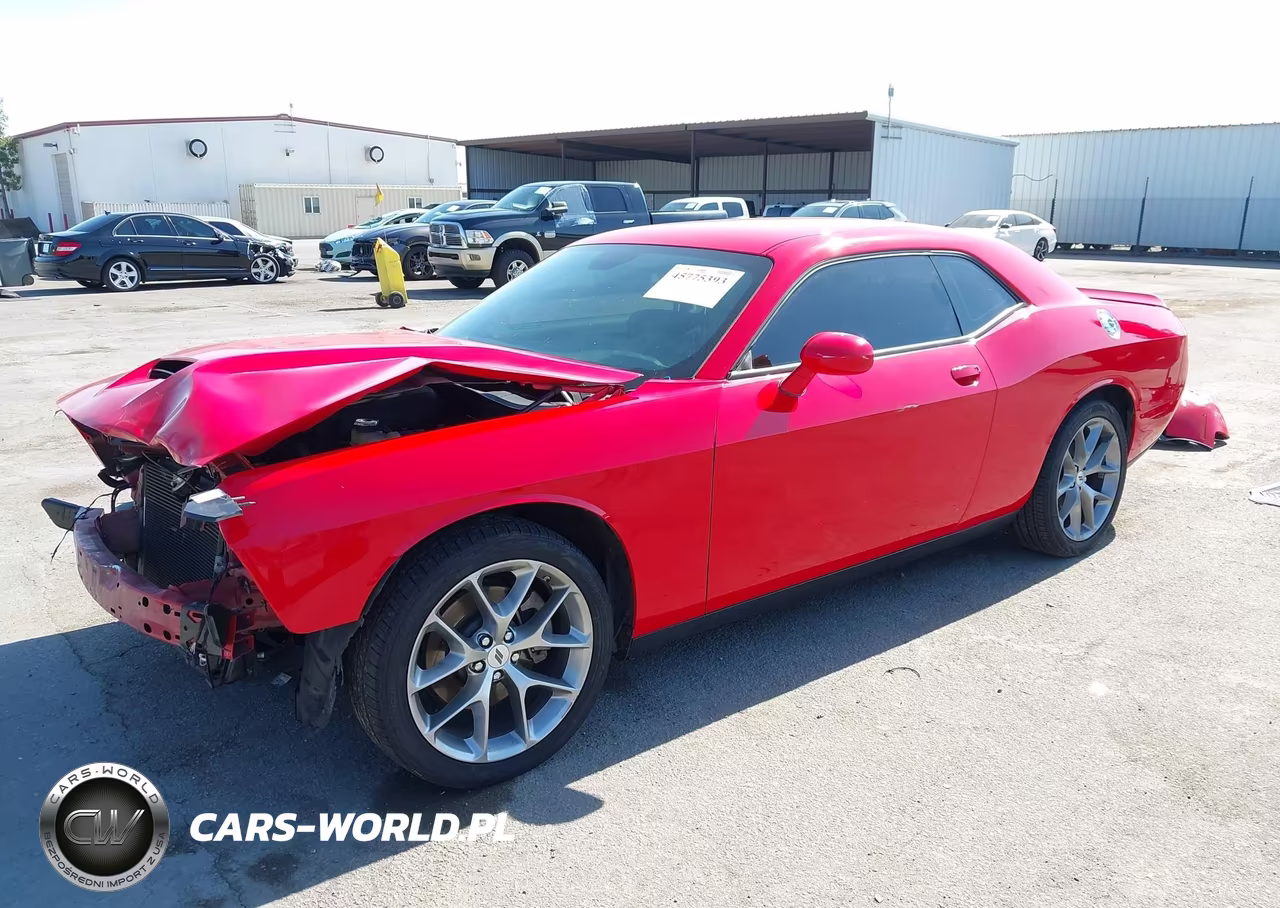 2022 Dodge Challenger Gt VIN:2C3CDZJG1NH257872 - 2