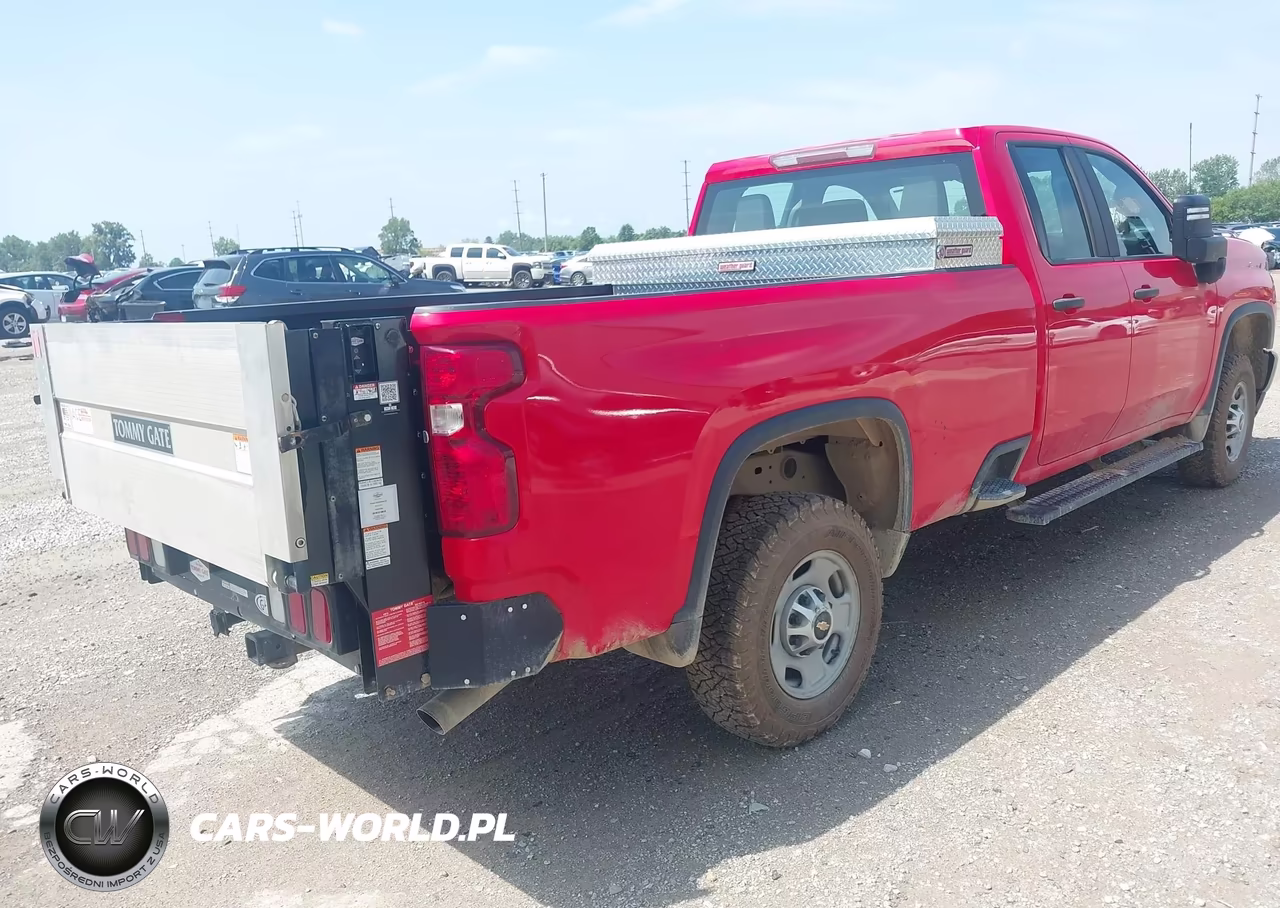 2021 Chevrolet Silverado 2500Hd 2Wd Long Bed Wt VIN:1GC2WLE7XMF248032 - 4