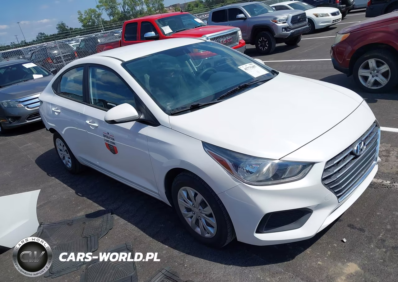 2020 Hyundai Accent Se VIN:3KPC24A61LE118779 - 1