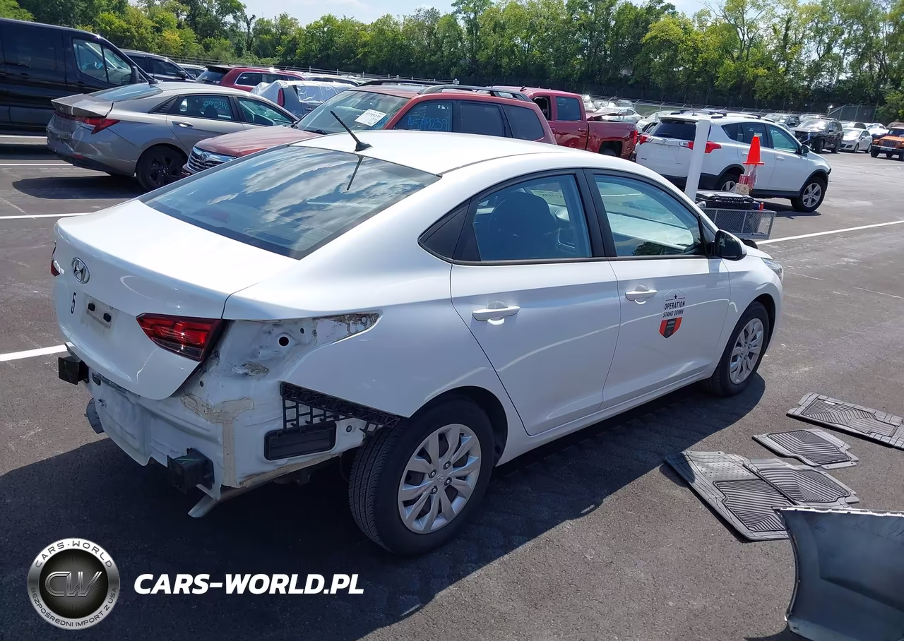 2020 Hyundai Accent Se VIN:3KPC24A61LE118779 - 4