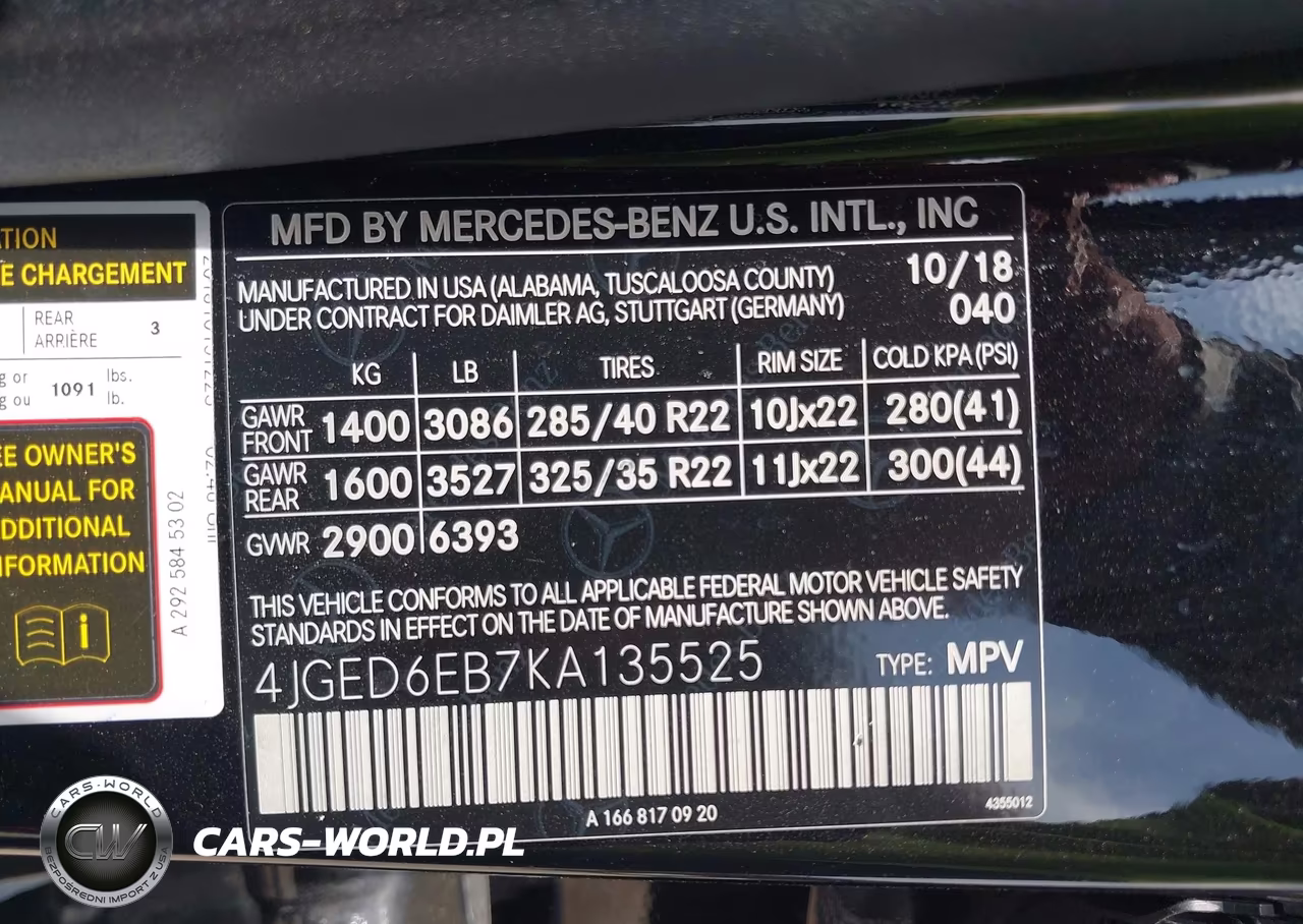 2019 Mercedes-Benz Amg Gle 43 Coupe 4Matic VIN:4JGED6EB7KA135525 - 9