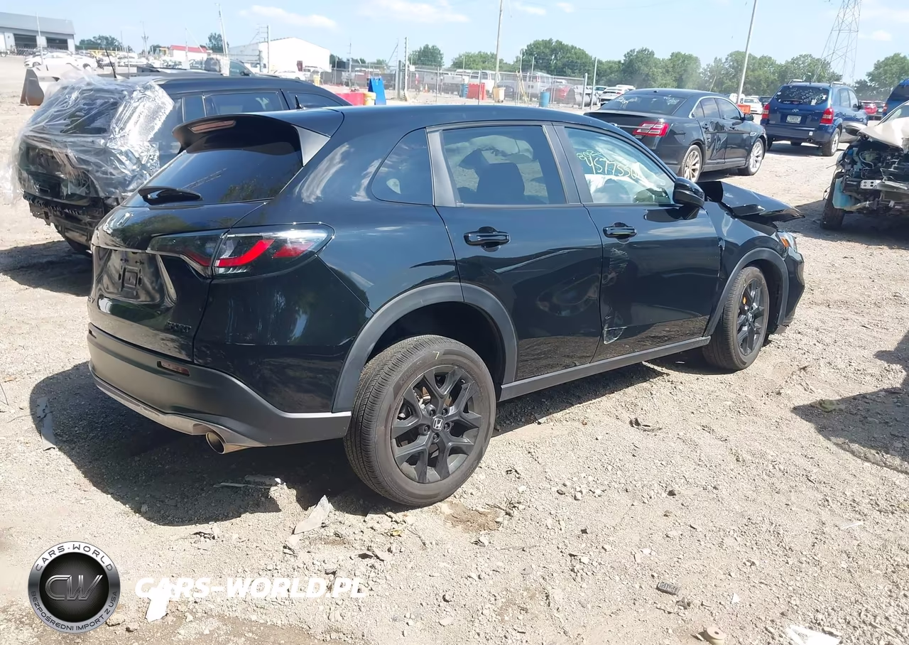 2025 Honda Hr-V Awd Sport VIN:3CZRZ2H55SM716668 - 4