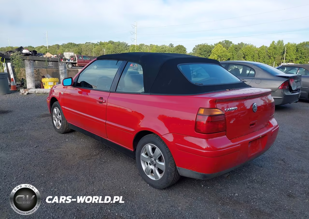 2001 Volkswagen Cabrio Glx VIN:3VWDC21V21M807260 - 3
