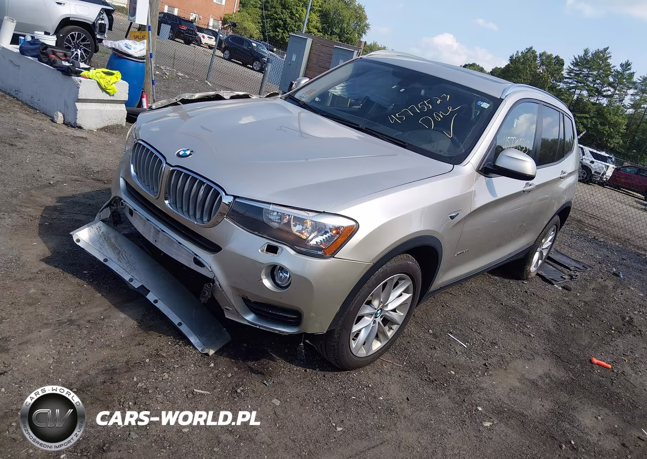 2015 BMW X3 xDrive28I VIN:5UXWX9C54F0D44233 - 2
