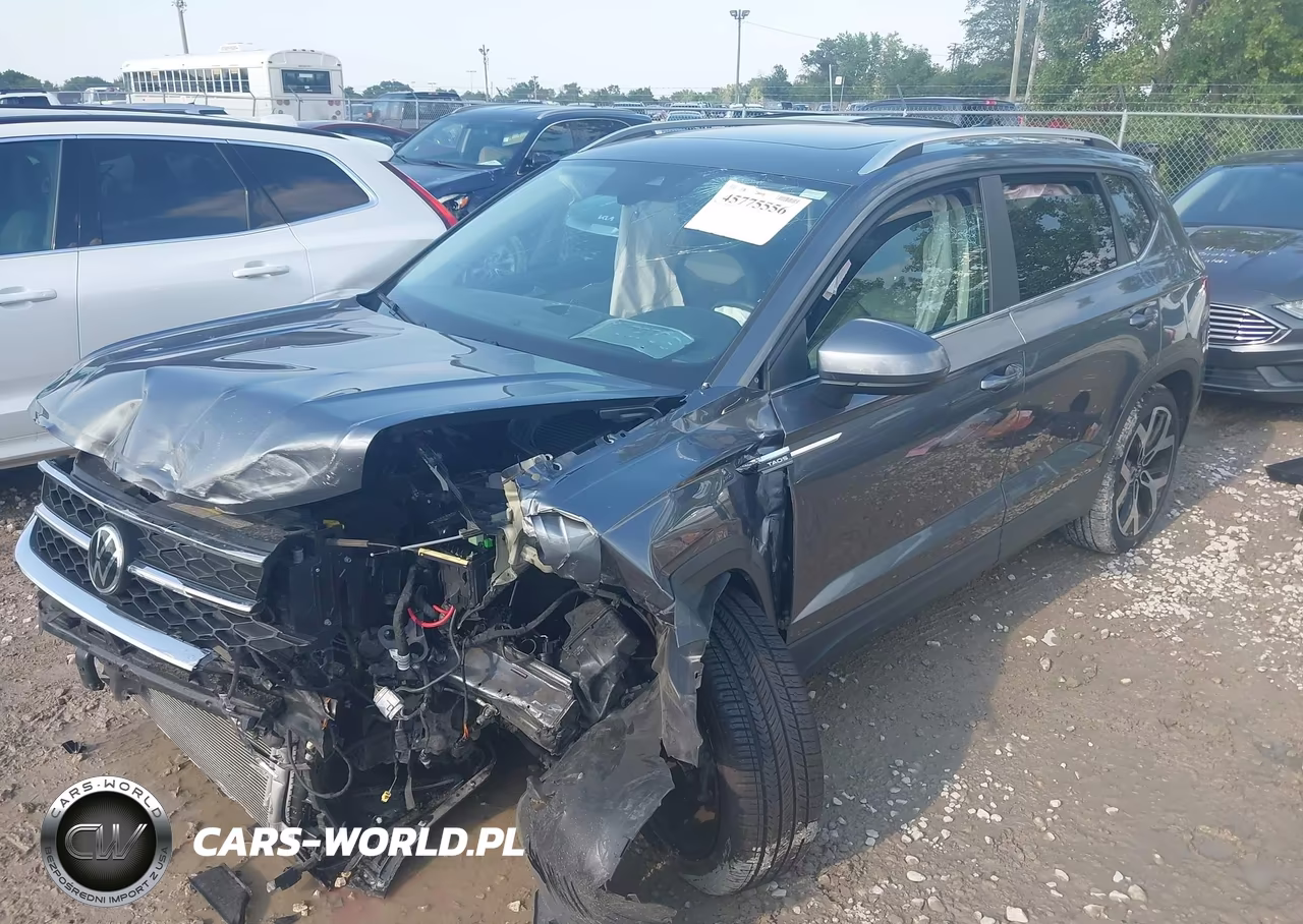2022 Volkswagen Taos 1.5T Sel VIN:3VV2X7B29NM036738 - 2