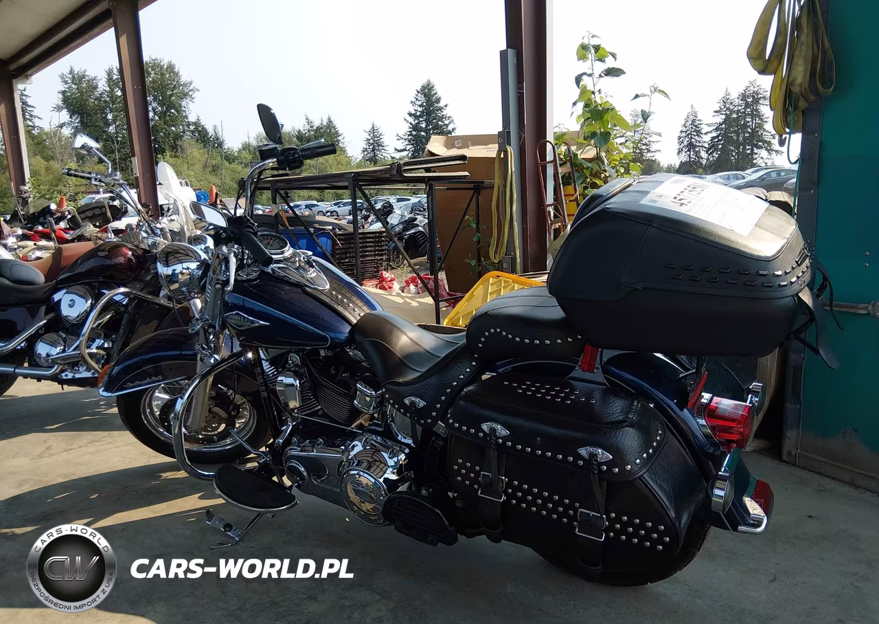 2012 Harley-Davidson Flstc Heritage Softail Classic VIN:1HD1BWV17CB015136 - 3